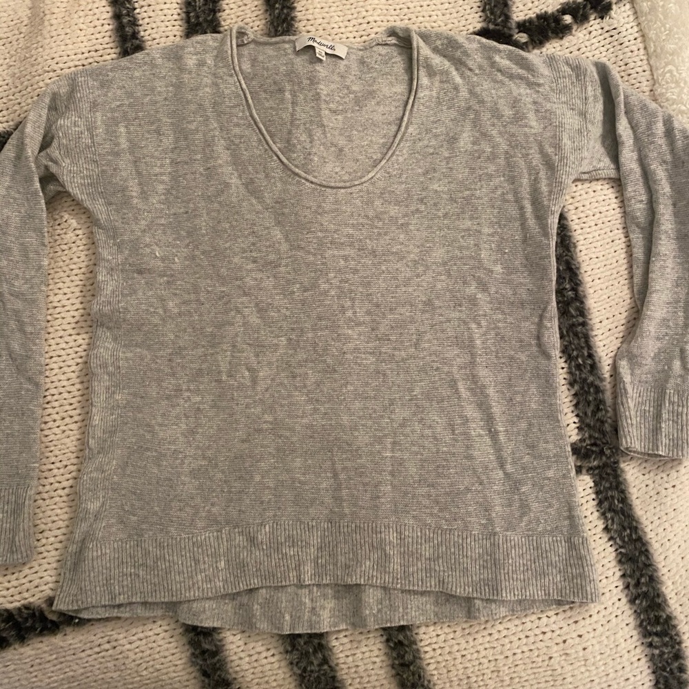 Gray Madewell sweater
